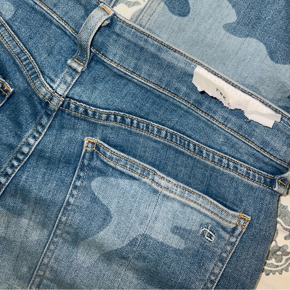 Rag & Bone Cate Mid-Rise Ankle Skinny Jeans. Faded Camo. Size 25. NWT - Picture 3 of 5